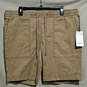 Goodfellow & Co Mens Flat Front Drawstring Khaki